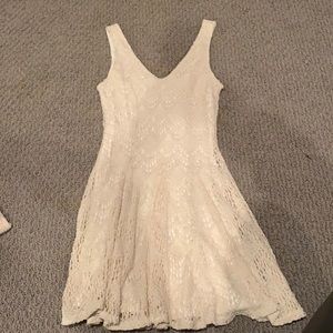 Lace mini dress